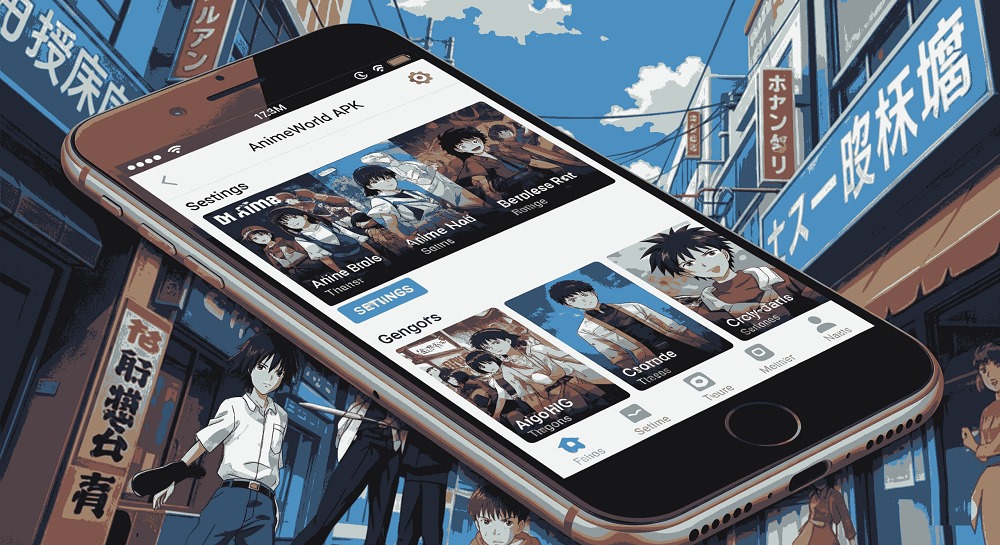 Anime World App Screenshot