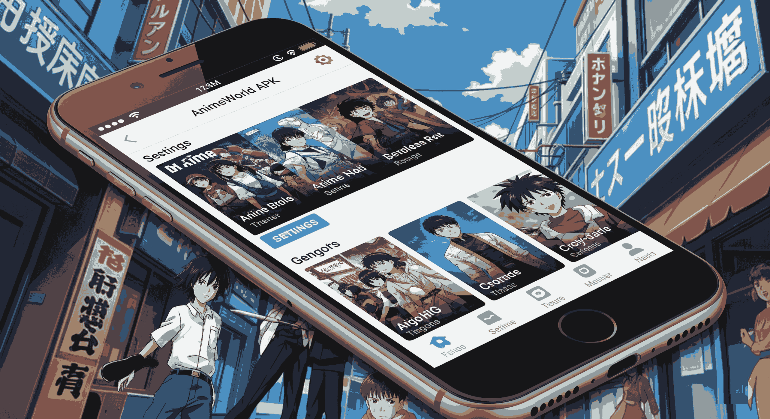 Anime World App Screenshot
